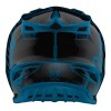 CAPACETE TROY LEE DESIGNS SE4 POLYACRYLITE FACTORY - OCEAN